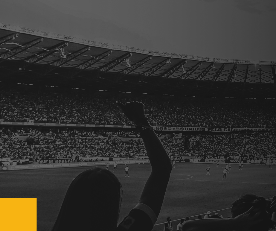 Estádio do Atlético Mineiro em clima de grandeza e torcida